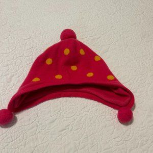 J Crew Crewcuts pink lined winter hat